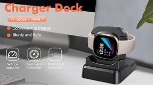 Watch fitbit sense charger on Amazon Live