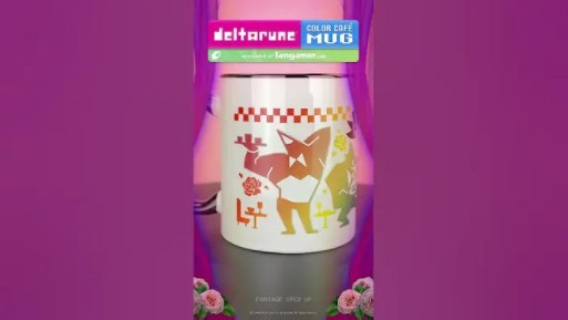 ［官方周边］DELTARUNE Color Café 变色马克杯 Fangamer.com