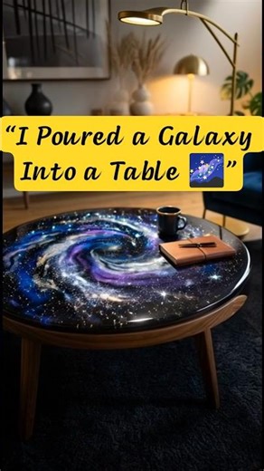 I Poured a Galaxy Into a Table 🌌