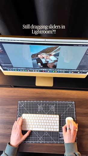 Sam Docker | If you’re still dragging sliders in Lightroom with your mouse… you’re making life harder than it needs to be. 💻 Small inefficiencies don’t... | Instagram