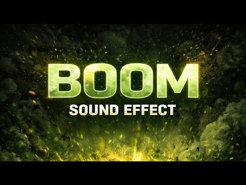 Boom Sound Effect • Deep Boom Sound • Low Boom Sound Effect