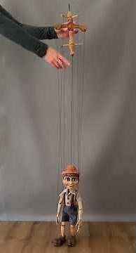 Pinocchio Marionette Control Tutorial #handmade