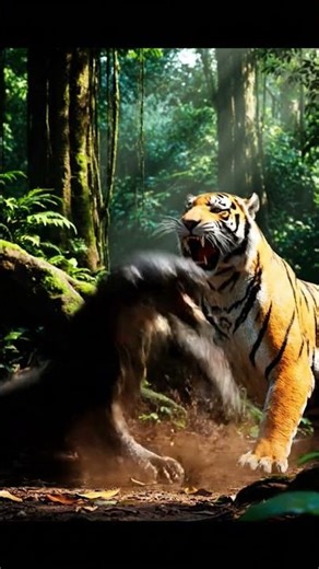 tiger vs anaconda fight #shorts