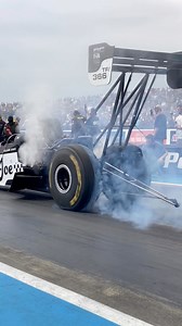 [S03E27 - Slow Motion Top Fuel] Here’s a look at British Top Fuel driver Liam Jones burning-out and launching, shot at 240fps. Not that our sport needs to be made any more beautiful, but slow motion reveals so much more beauty in the things that usually happen in the blink of an eye. 👀 Santa Pod Raceway 🎥 - Shot at the FIA European Finals at Santa Pod Raceway, England in September 2025. #StripClips #TopFuel #DragRacing #SlowMotion #SantaPod | StripClips
