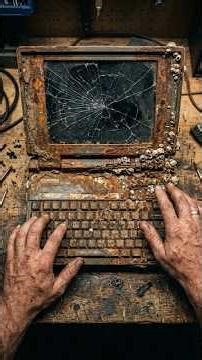 Turning A Rusty Laptop To New One