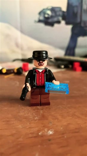 Custom braking bad Lego Walter white as Heisenberg