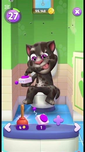Talking Tom’s Funniest Bathroom Fails! 😂🐱