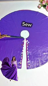 2M views · 15K reactions | Double Umbrella Skirt COBA 冀 #sewing_tips_and_trick_beginners #rolemodels #skirt #fashionstatement #design #tutorialmenjahit #DIY #sewingdiy #tutorial #goviral #foryou #reel #reelsviral | ElynKebaya | Facebook