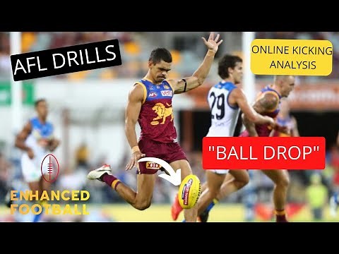 AFL drills- Ball drop