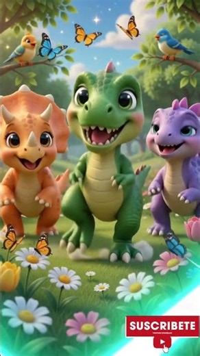 🦖 Head, Shoulders, Dino Toes! | Cute Dinosaur Nursery Rhyme