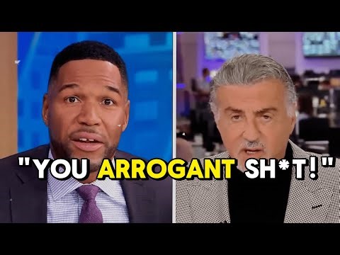 Sylvester Stallone ERUPTS On Good Morning America After Heated Clash With Michael Strahan.