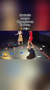 4.8K views · 105 reactions | As promised, here’s our full obstacle course olympics segment on The Ten  Each contestant had to: 1. Stack and unstack cups in configuration 2. Make paper plane that flies past finish line 3. Dribble a soccer ball back and forth (if you miss a cone, START OVER) What event would you like to see added to our next Olympic games? | Hanna Battah | Facebook