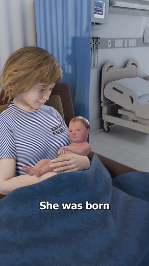 Girl Born Unable to Blink Finds Support Online