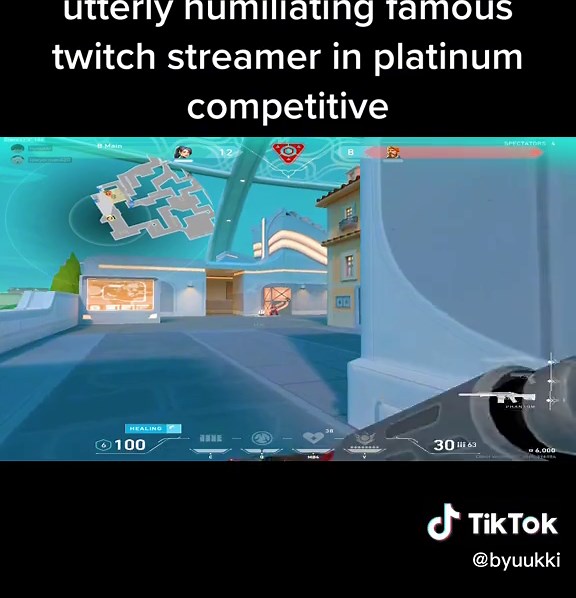 Humiliating Famous Twitch Streamer in Valorant Platinum Competitive