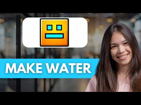 How To Make Water In Geometry Dash 🌊 | Easy Guide (2026)