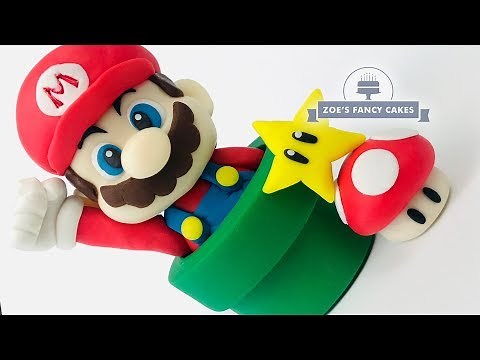 Super Mario Bros cake topper tutorial