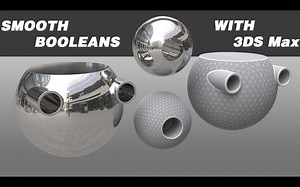 转载超级布尔教程 Creating Smooth Booleans in 3ds Max with The Smooth Boolean plugin
