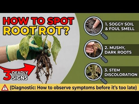 3 Deadly Signs of Root Rot — Stop Overwatering Before Leaves Yellow