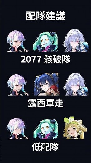【鳴潮2077聯動】露西 簡易培養攻略 組隊配隊建議 武器 聲骸 推薦 隊友 麗貝卡 莫寧 駭破隊 #露西 #麗貝卡 #2077 #cyberpunk2077 #wutheringwaves #鳴潮