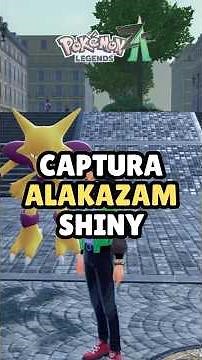 ✨ Cómo Obtener a ALAKAZAM SHINY RÁPIDO y Fácil en Leyendas Pokémon Z-A