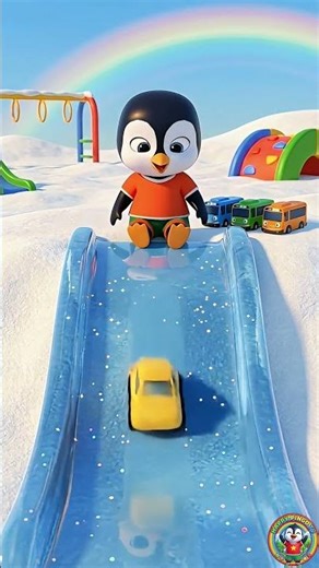 Can This Penguin Slide All The Way Down?