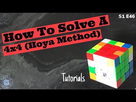 How To Solve A 4x4 (Hoya Method) | Solved n Scrambled