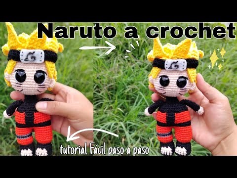 Naruto Amigurumi a Crochet | Tutorial Paso a paso Fácil y Detallado