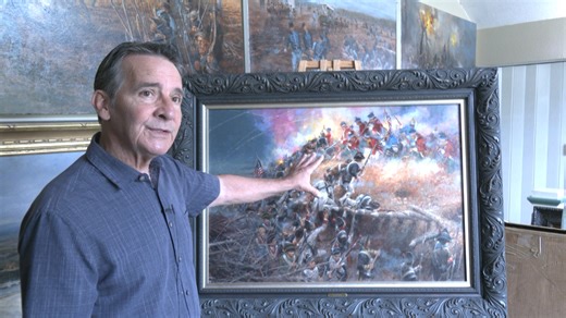 Art meets history: Andy Thomas’s depictions of American soldiers