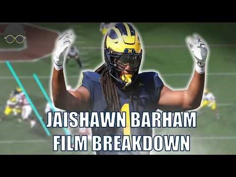 ✭ Jaishawn Barham Dallas Cowboys 3rd round Linebacker/EDGE Film Session || Voch Lombardi Live