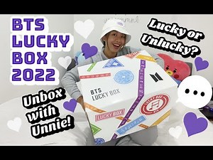 BTS LUCKY BOX 2022 UNBOXING!!! ✨ LUCKY OR UNLUCKY? UNBOX WITH UNNIE! 💜