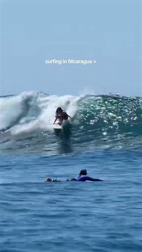 Scoring Waves at Surf Retreat in Nicaragua