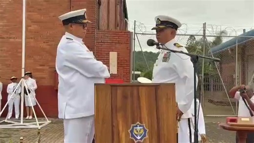 Hornlee resident and former Knysna Secondary School learner, Gurshwin Herwels (38), was recently named as the commander of a new SA navy ship. Read more about the story at https://shorturl.at/rD88p | Knysna-Plett Herald