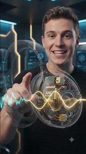 How Noise Cancelling Headphones Actually Work⚡ Real Engineering #headphones #engineering #eebasics