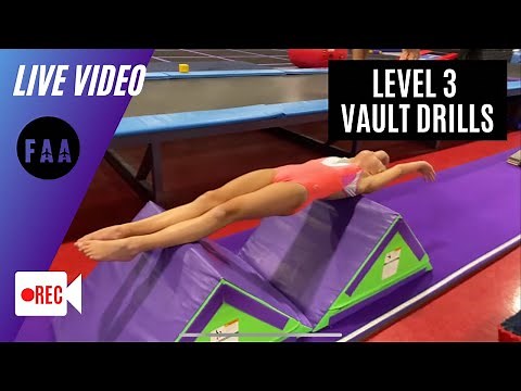 Level 3 Vault Drill Circuit Live with Coach Victoria