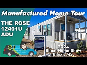 2024 Biloxi Home Show: Step Inside a Single Wide ADU Designed for Modern Living!