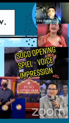 Gus Abelgas SOCO Opening Spiel Voice Impressions