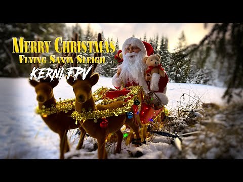 Flying with Santa: A Magical Christmas Sky Journey 🎄🎅