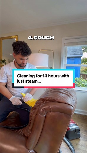 Deep Cleaning with Steam: 14-Hour Transformation