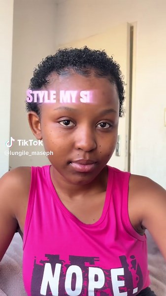 Style my short hair with me - braid tutorial