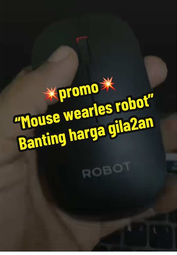 Wireless Mouse Robot Promotion