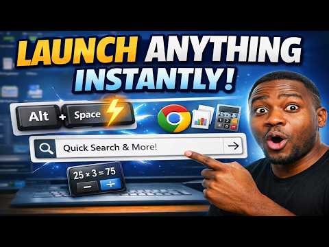 PowerToys Run 🔥 Launch Anything Instantly on Windows (Full Guide)