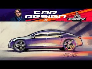 How To Draw Cars with PROCREATE on iPad Air, Luciano Bove