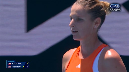 Australian Open Highlights: Karolina Pliskova vs Sloane Stephens