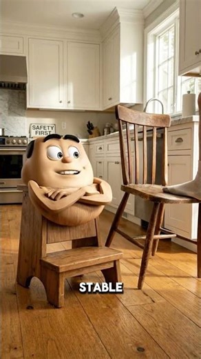 Wobbly Chair? Don’t Risk It — Use a Step Stool