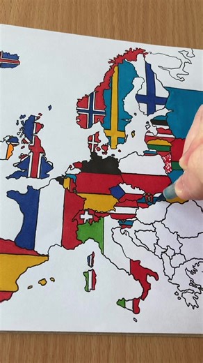 Probably one of my favorite flags ever created Slovakia #fyp #foryou #geography #world #history #map #slovakia #slovakia_tiktokers