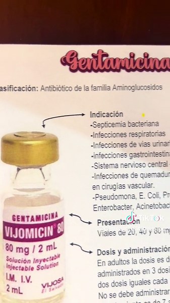 Descubre la Gentamicina en la Práctica Médica y de Enfermería