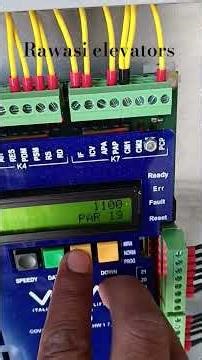 Rawasi elevators vega BX2000 programing floor = 03
