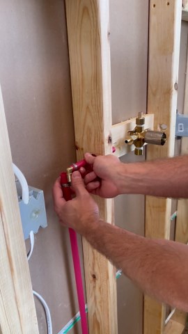 Moen shower valve install DIY
