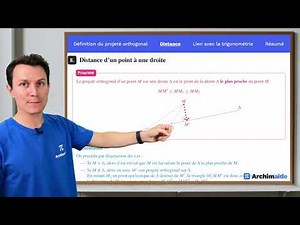 COURS : Projeté orthogonal - 2nd