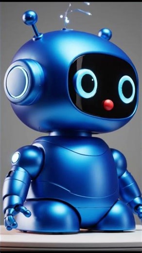 Designing a Cute Robot in 3D 🤖💙